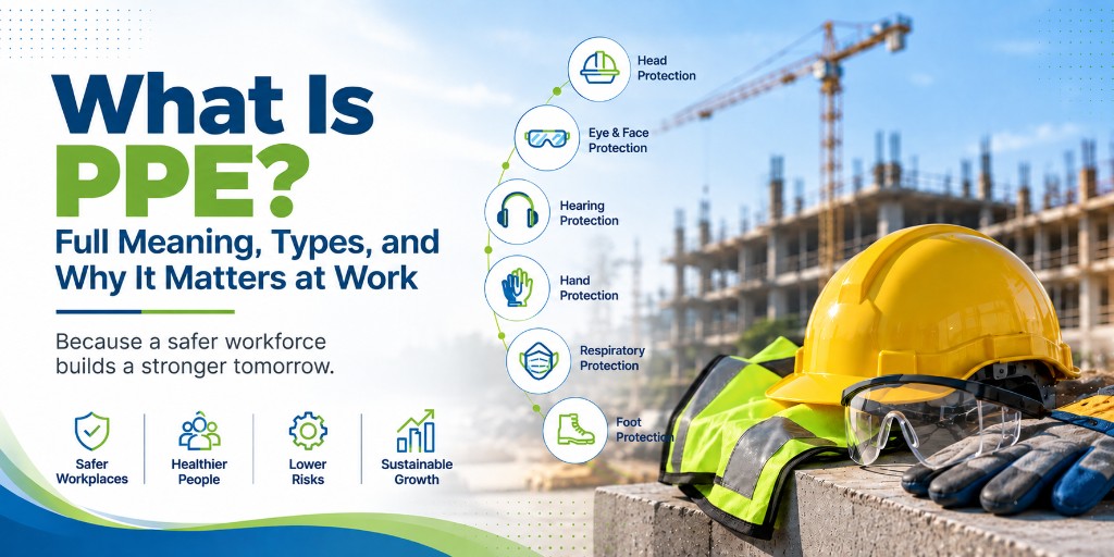 What Is PPE? Full Meaning, Types, and Why It Matters at Work