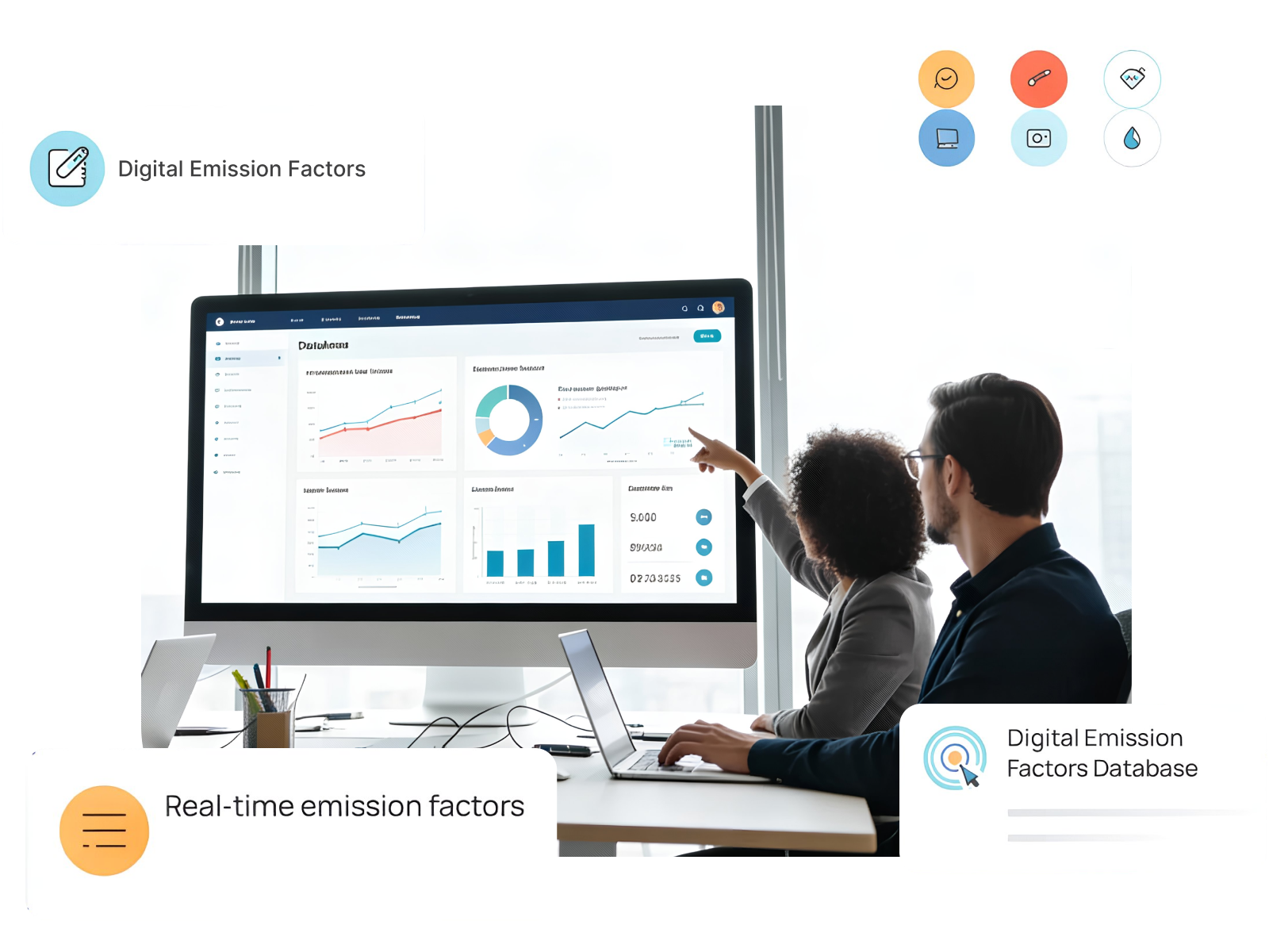 Centralized emission factors library