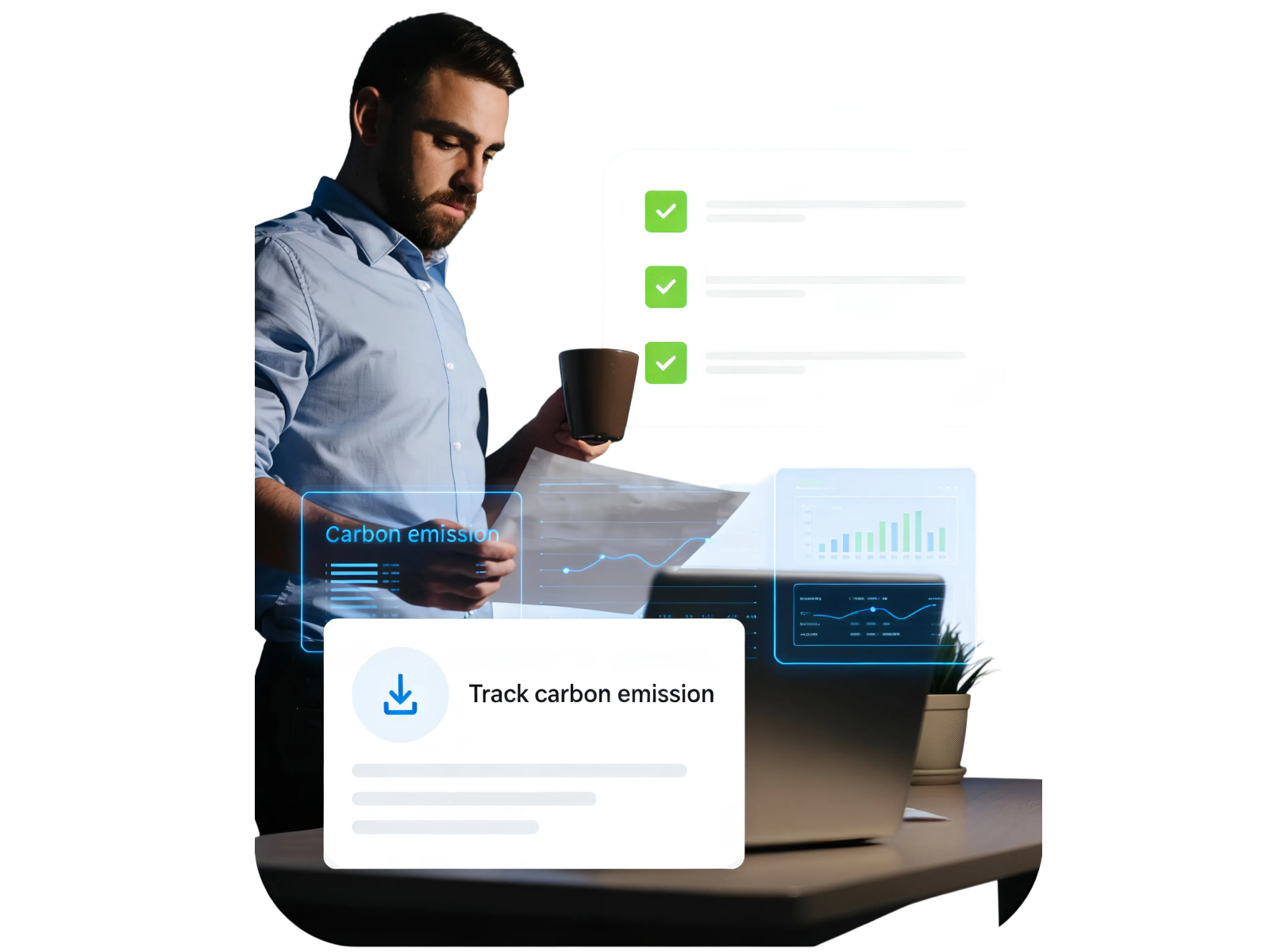 scope 1, 2 & 3 emissions tracking
