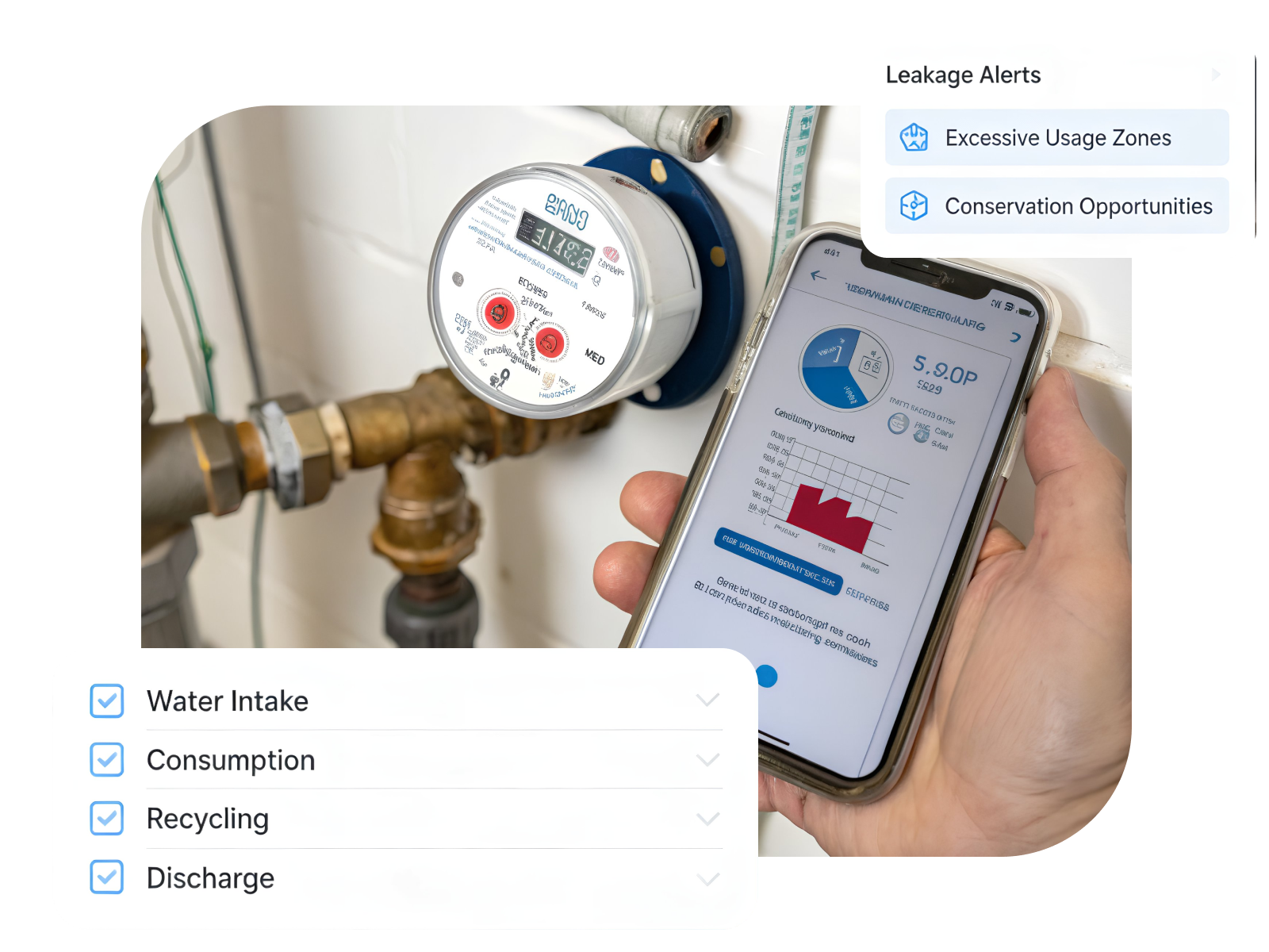 Water usage monitoring